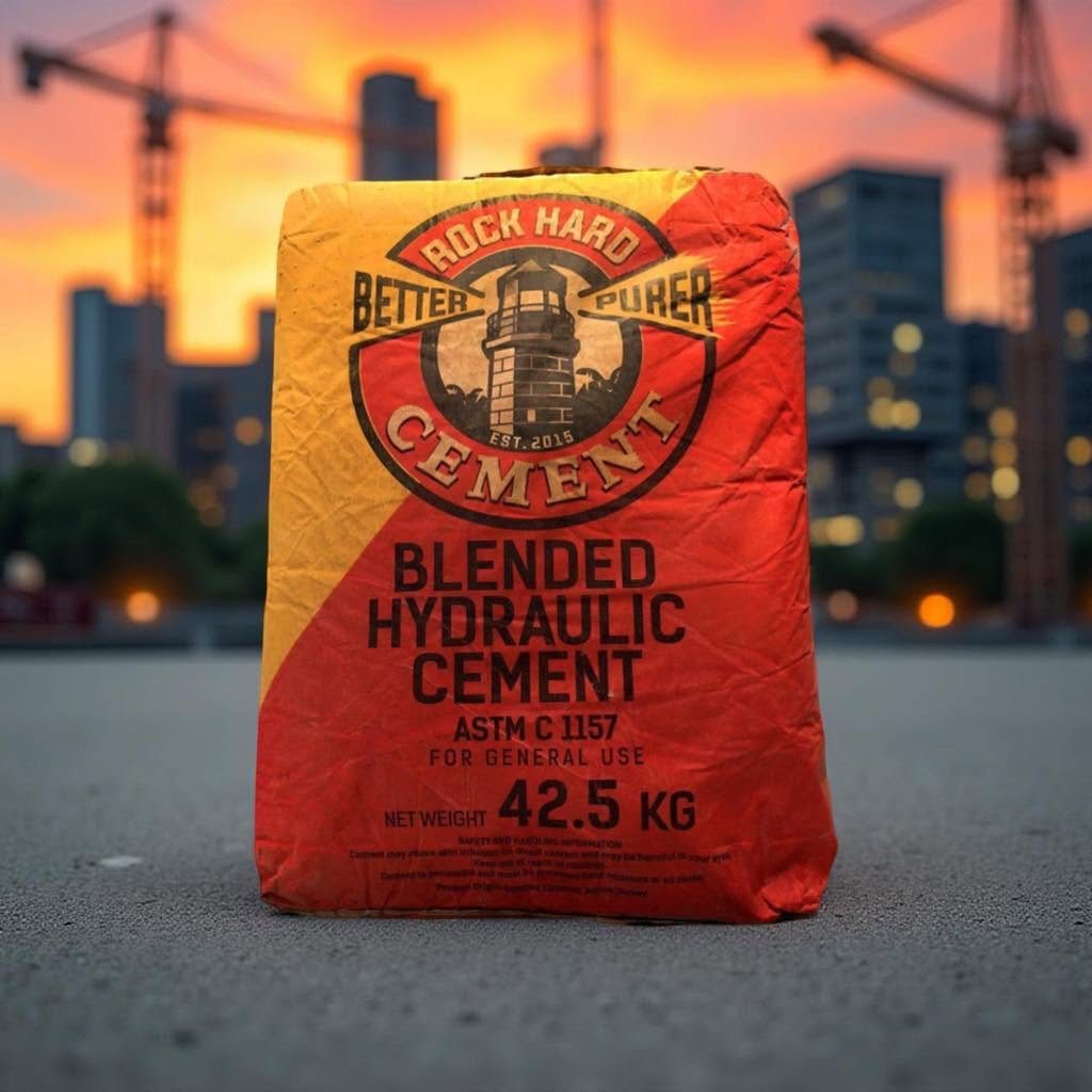 Rock Hard cement bags and bulk supply